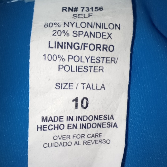 Blue & Green Swimsuit Bottom - Picture 3 of 4